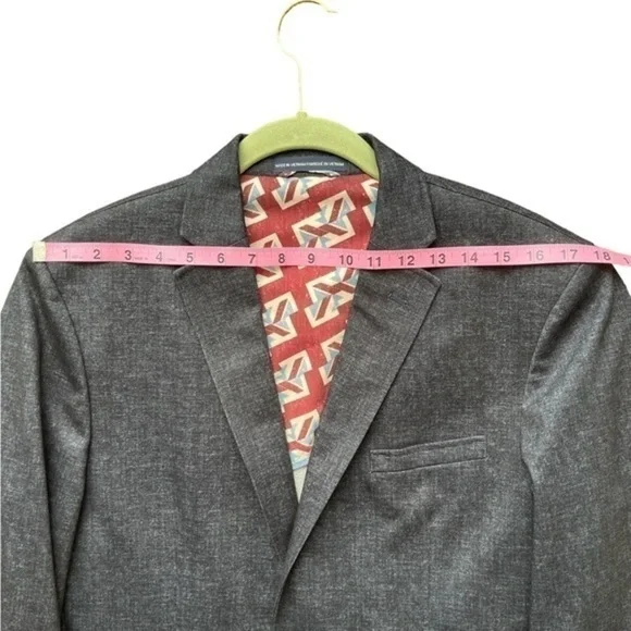 Ben Sherman Plectrum Sport Coat Jacket Flecked Dark Blue R40